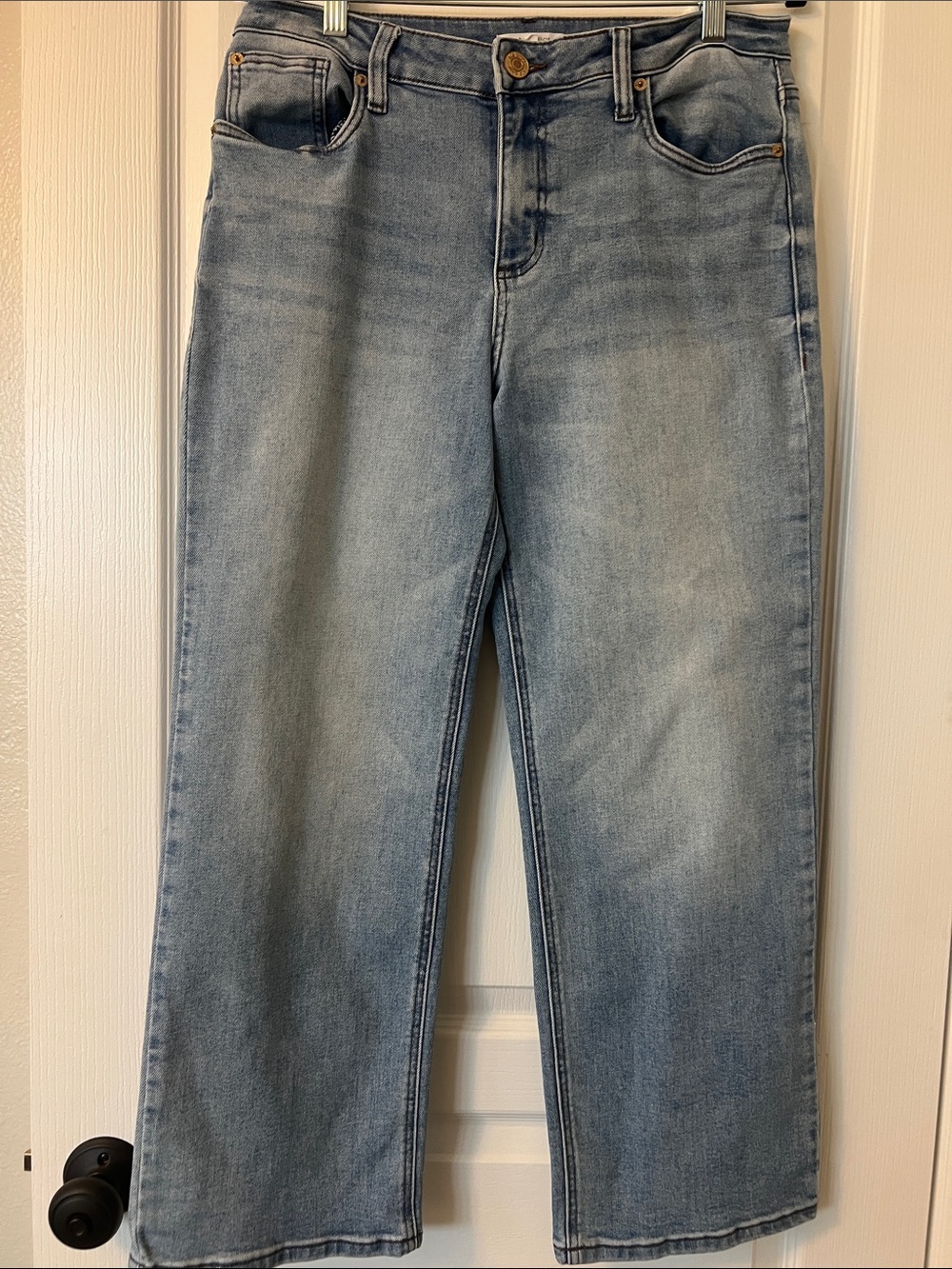 STS Blue Faye High rise Light Wash Wide-Leg Jeans size 29
